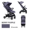 Easywalker Miley² Kompaktowy wózek spacerowy z torbą transportową Berry Purple