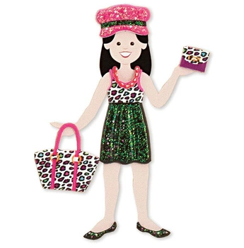 Wypukłe naklejki wielokrotne Świat mody