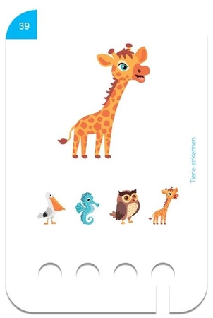 WiemTo Karty Rozpoznawanie Zwierząt dla Dzieci 2+