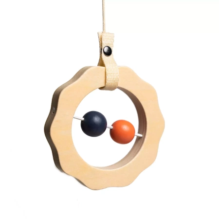 Yumi Yay - 3w1: karuzela nad łóżeczko, drewniane zabawki, układanka