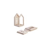 Domek dla lalek z magnesami, rozm S, naturalny, Babai