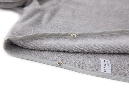 Ręcznik bambusowy poncho Popielaty 0-2l BAMBOOM