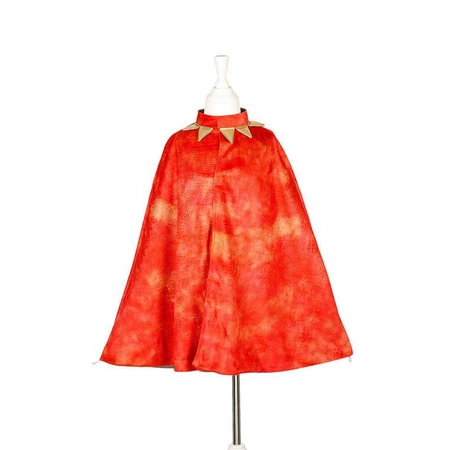 Souza! Kostium peleryna dwustonna król - czerwony smok 4-7 lat