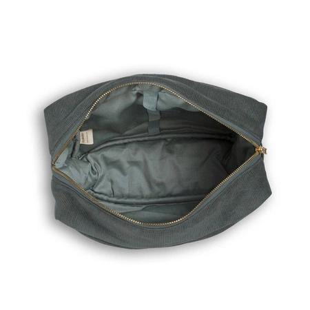 Filibabba Kosmetyczka duża Sztruks Pine Green