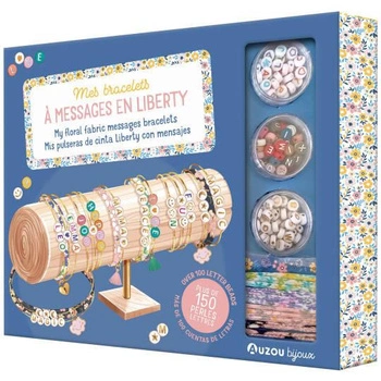 Auzou Zestaw bransoletek DIY z koralikami i tasiemkami 20041