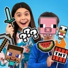 Minecraft zestaw rekwizytów fotograficznych (63 szt)
