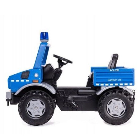 Rolly Toys RolliUnimog Mercedes-Benz Policja - Ciężarówka Samochód na pedały