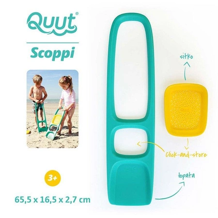 QUUT Łopatka z sitkiem Scoppi Lagoon Green