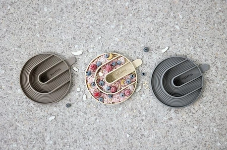 PALOPA Wkład do miski dla psa spowalniający silikonowy Yumo anthracite