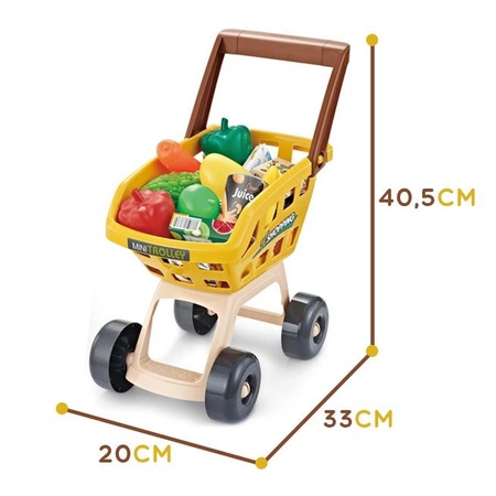 WOOPIE Sklep Supermarket Kasa Sklepowa Waga Skaner 47 Akc.