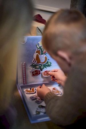 Filibabba Gra magnetyczna Wonderful Winter - Forest friends