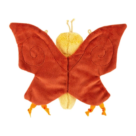 Przytulanka komforter Motyl szeleścik szmatka zabawka dla dzieci sigikid