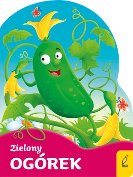 Zielony ogórek wykrojnik