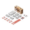 MODU Dreamer kit 12in1 – Kreatywne klocki rozwijające motorykę dużą, czerwony