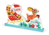 Magnetyczne klocki 3D Sanie Świętego Mikołaja, Janod