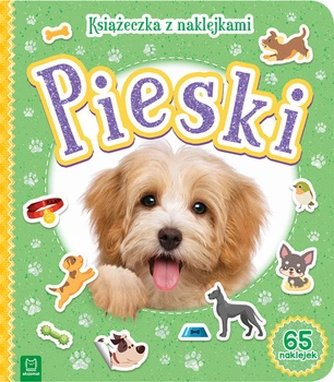 Pieski książeczka z naklejkami