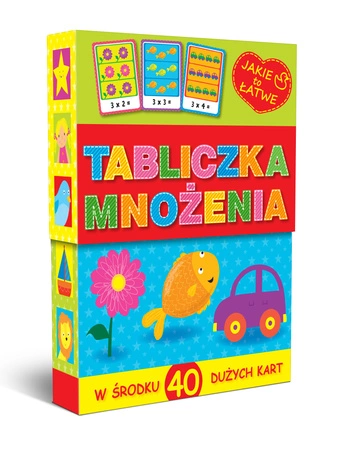 Tabliczka mnożenia karty malucha