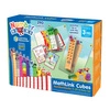 Klocki, Kostki matematyczne, Zestaw edukacyjny 11-20, MathLink Cubes, Numberblocks