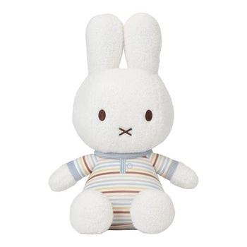 Little Dutch Miffy Przytulanka 35 cm Biały królik Vintage Sunny Stripes NIJN878