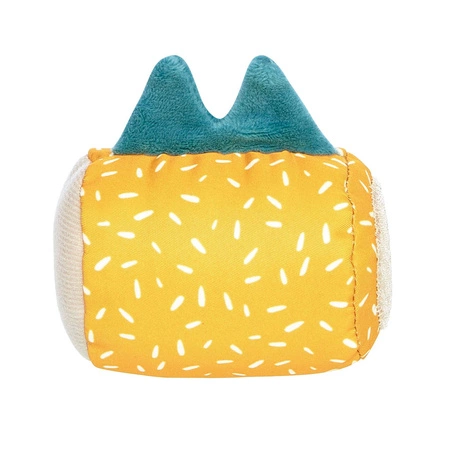 Przytulanka Smok na rzepy wielofunkcyjna zabawka rozwojowa dzieci sigikid