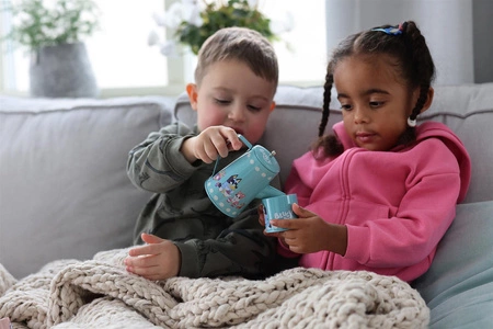 Zestaw do serwowania herbaty zabawka dla dzieci Bluey kubki akcesoria