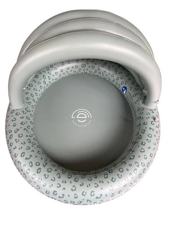 The Swim Essentials Basen z daszkiem 100 cm Green Leopard 2023SE506