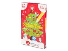 Zestaw do kolorowania piaskiem Happy Xmas Tree 3l+ SABBIARELLI