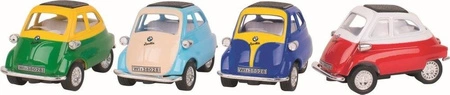 Metalowy samochód model BMW-Isetta 1:38, PF510