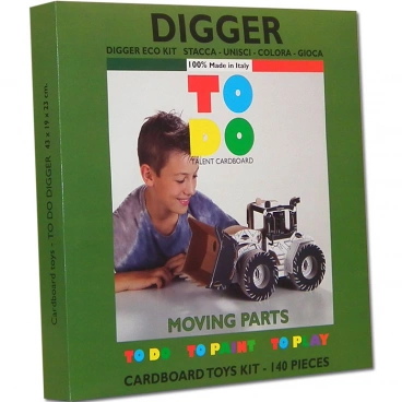 KOPARKA DO SKŁADANIA I MALOWANIA TO DO