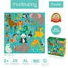 Mudpuppy Puzzle podłogowe Jumbo Zwierzęta Świata 25 elementów 2+