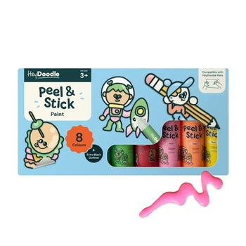 HeyDoodle Farba do Tworzenia Naklejek. Peel & Stick Paint.
