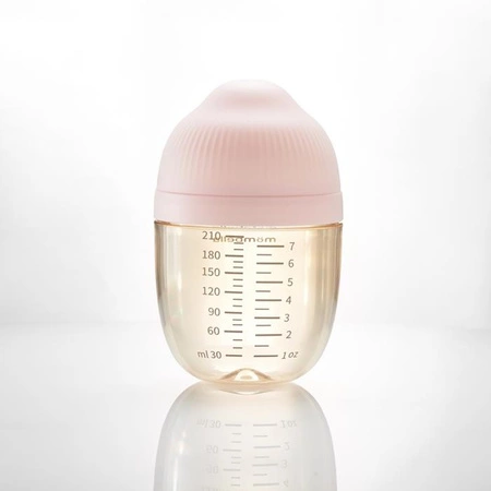 Mombella Butelka Antykolkowa dla Noworodka Roze PPSU 210ml