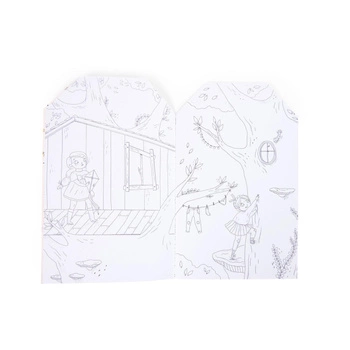 Kolorowanka z naklejkami Les Parisiennes 642576