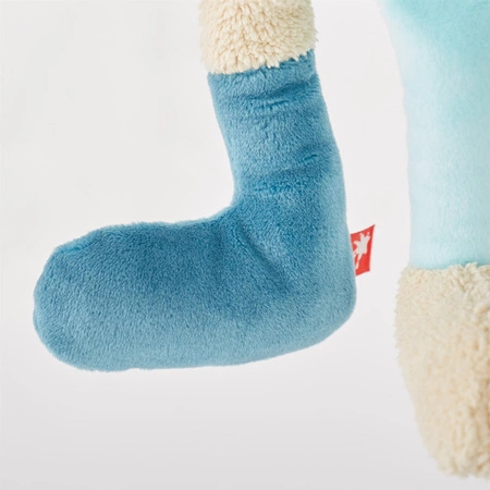 Pierwsza przytulanka Króliczek patchworkowa maskotka zabawka dzieci sigikid