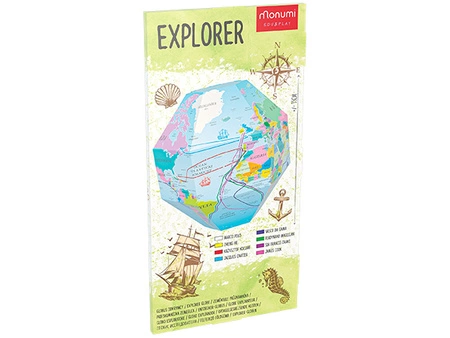 Globus edukacyjny 3D Odkrywcy 5l+ MONUMI