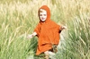 Filibabba Poncho Zigzag Rust