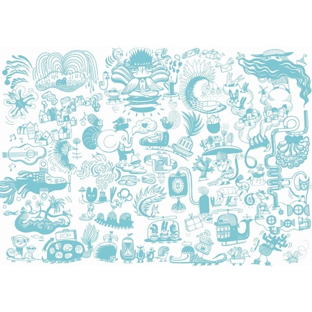 Puzzle kart. WIZZY' "ZACZAROWANE DRZEWO" DJ07030