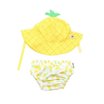 Zoocchini Pieluszka Kąpielowa z Czapką Ananas M