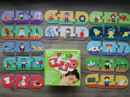Puzzle dla dzieci Apli Kids - Zawody 3+