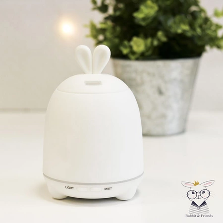 Królik Dyfuzor Lampka Biała Rabbit&Friends