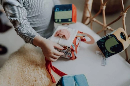 LILLIPUTIENS Kostka aktywizująca wielofunkcyjna Lisiczka Alice 3 m+