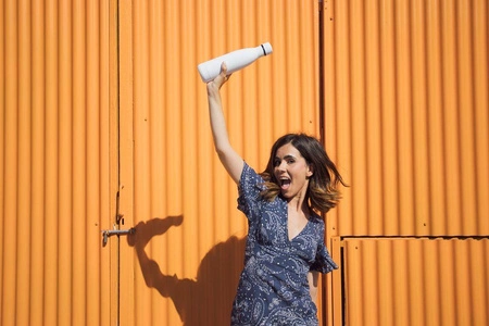 Cool Bottles Zakrętka 260-350-500 ml Mono White