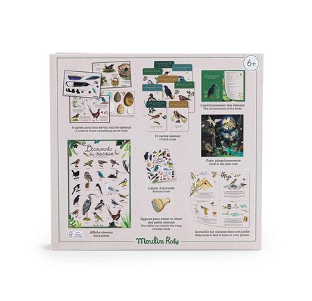 Pudełko "ODKRYWCY PTAKÓW" Moulin Roty 712151