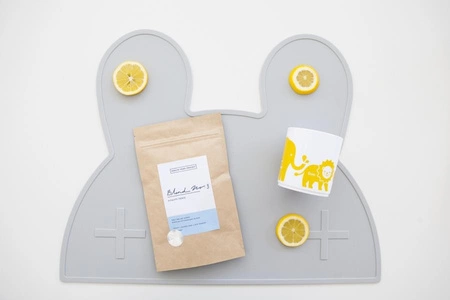 Silikonowa podkładka Króliczek We Might Be Tiny - Dusty Rose