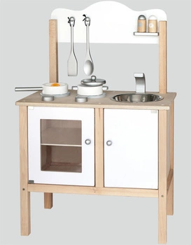 Viga Drewniana Klasyczna kuchnia z akcesoriami