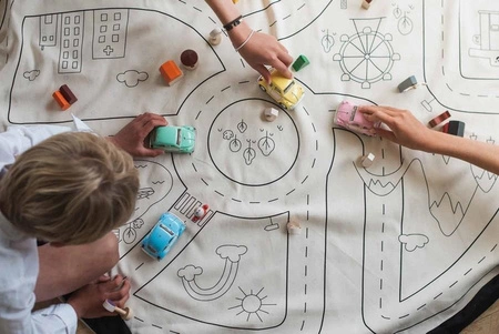 Play&Go Worek na Zabawki i Mata do Zabawy 2w1 Playville