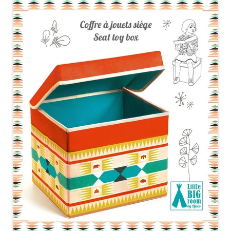 Materiałowe pudełko siedzisko TIPI DD04482