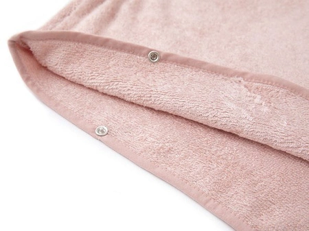 Ręcznik bambusowy poncho Różowy 0-2l BAMBOOM