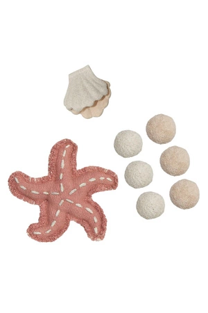 Bawełniany dywan Dno morskie