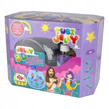 Tubi jelly 8 kolorów duże akwarium syrenka zestaw Tuban